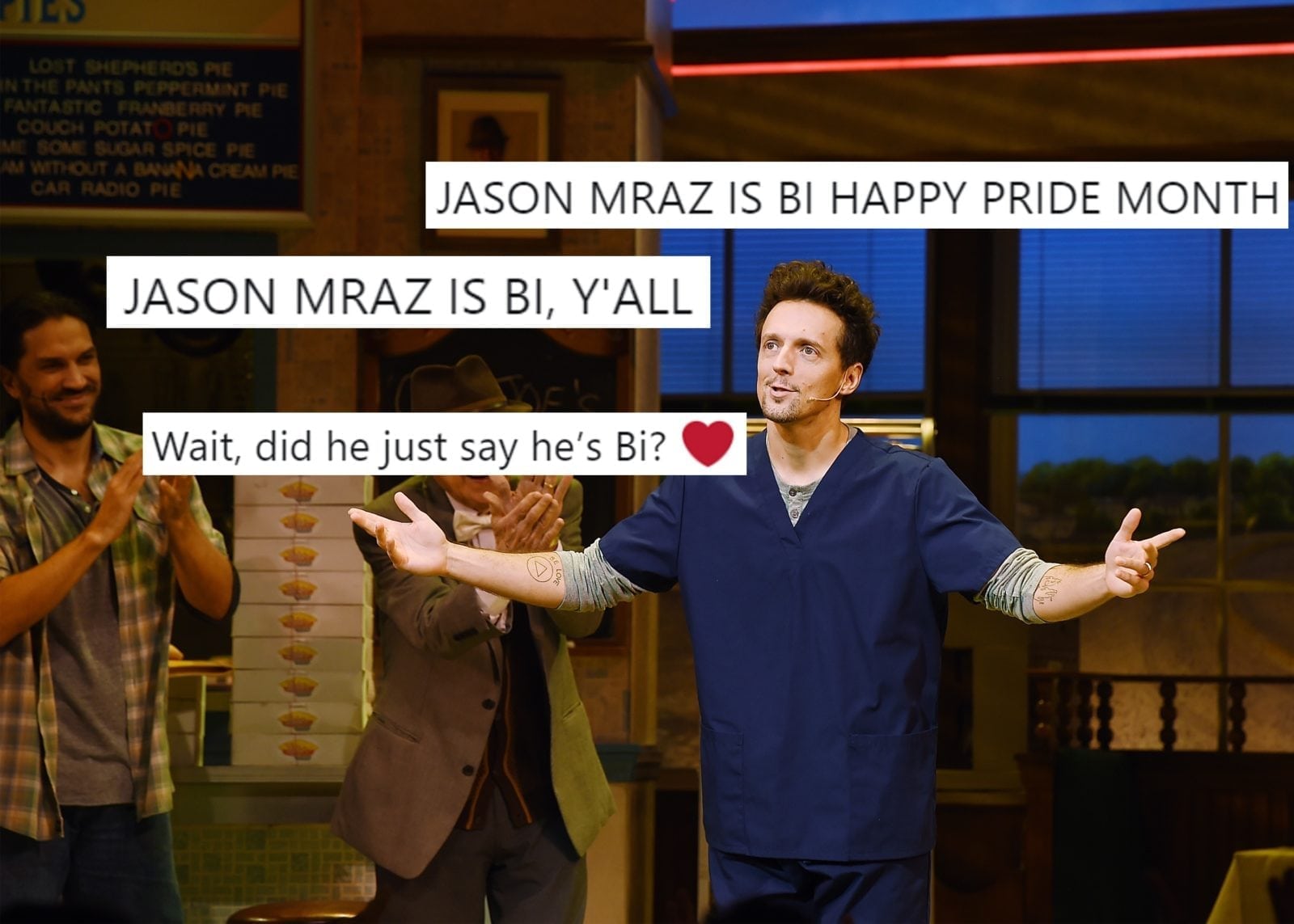 Has Jason Mraz just come out as bisexual?