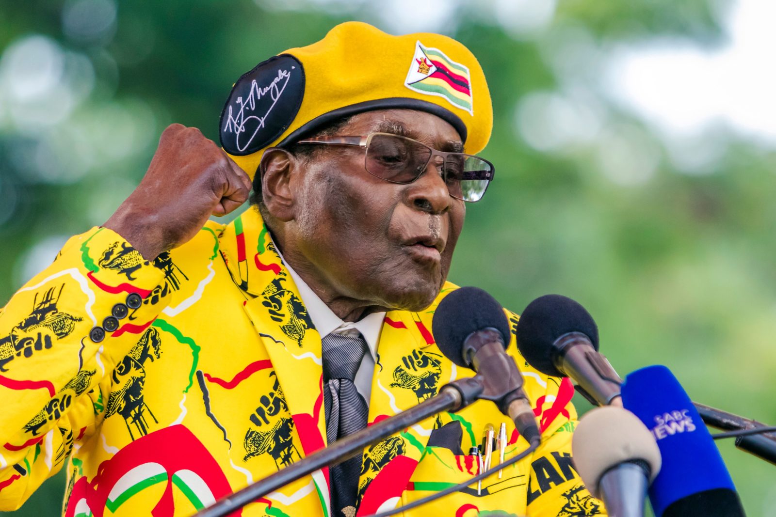 Homophobic dictator Robert Mugabe has resigned, says speaker of Parliament