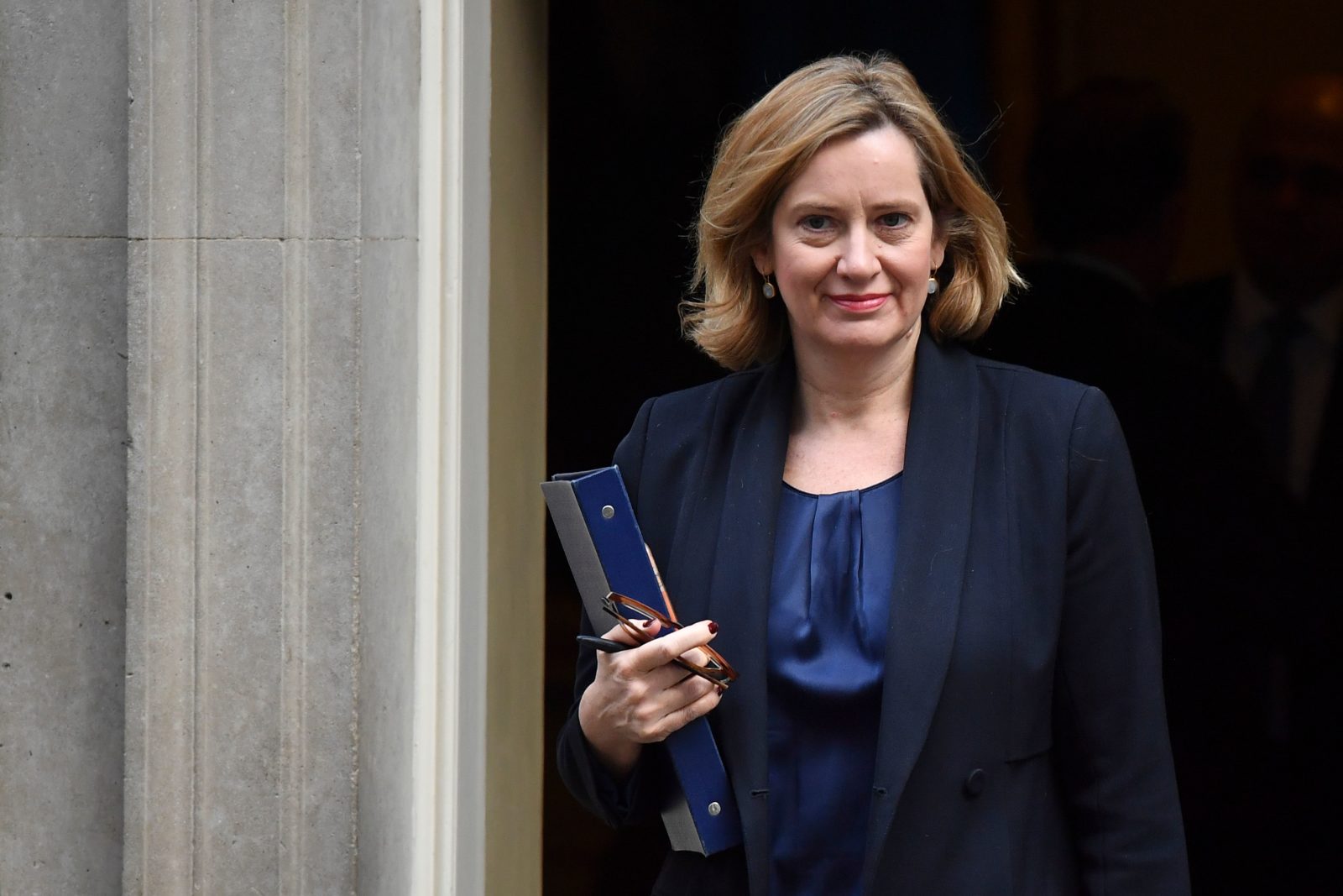 Home Secretary Amber Rudd takes an HIV test
