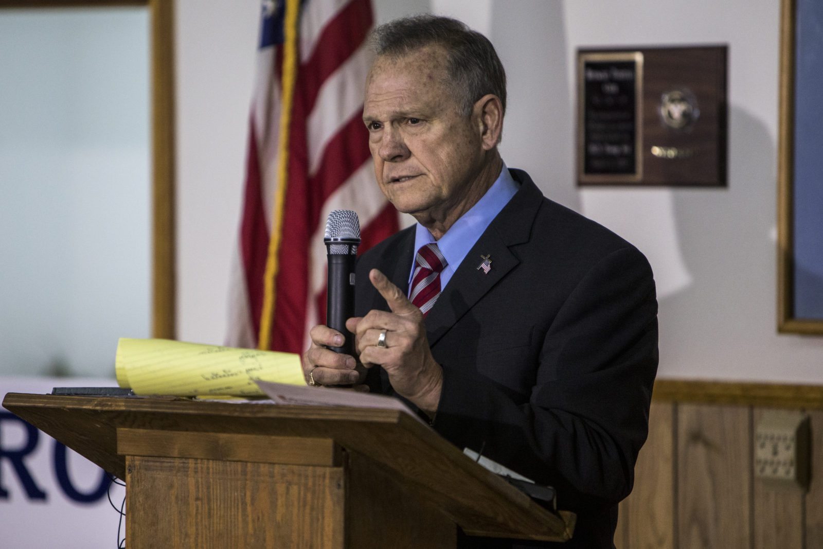 Homophobic Senate candidate Roy Moore blames LGBT people for sexual assault allegations