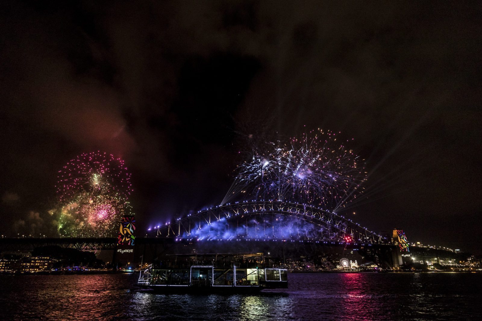 Sydney welcomes 2018 with rainbow display celebrating same-sex marriage