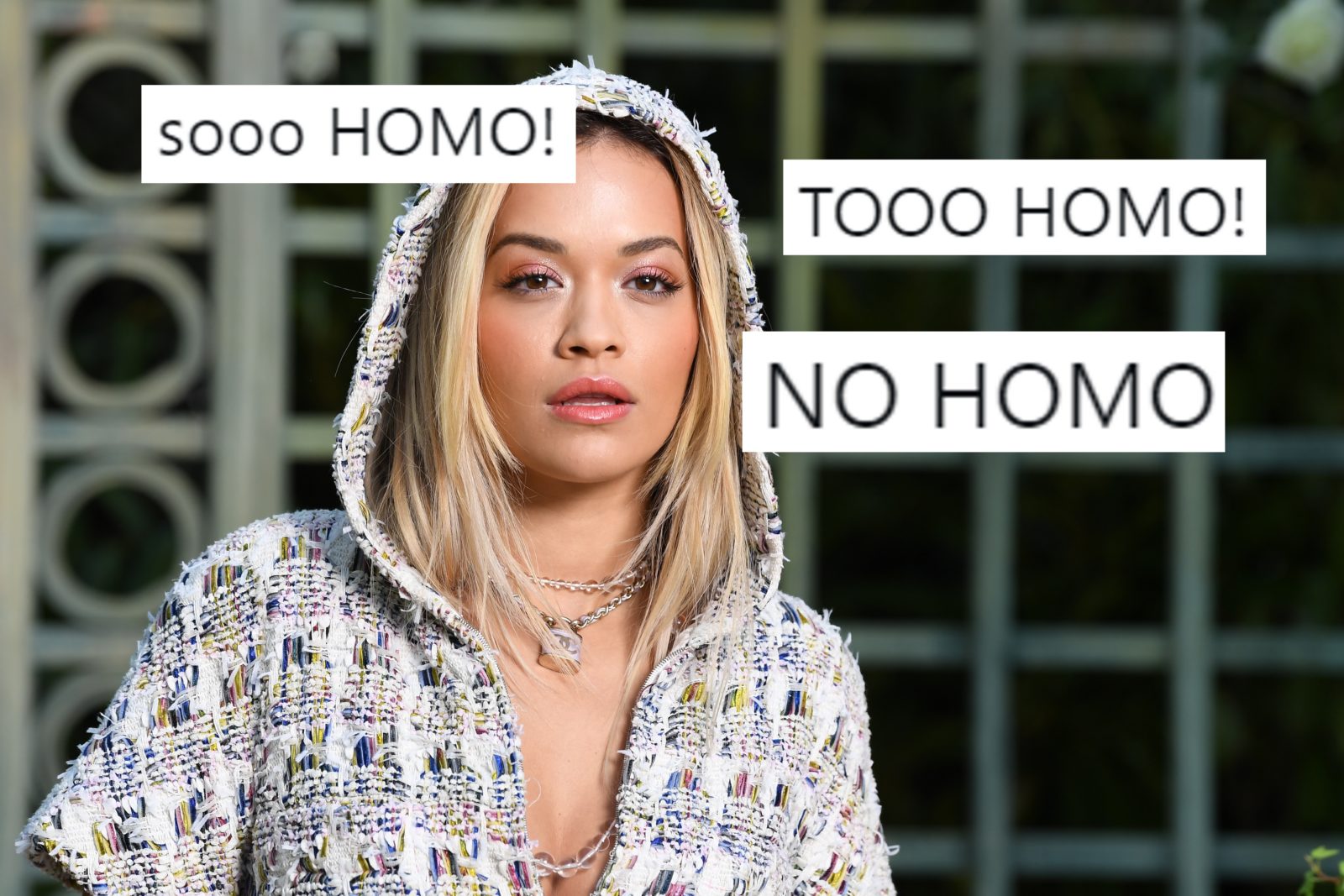Exclusive: People can be "TOOO HOMO," according to Rita Ora