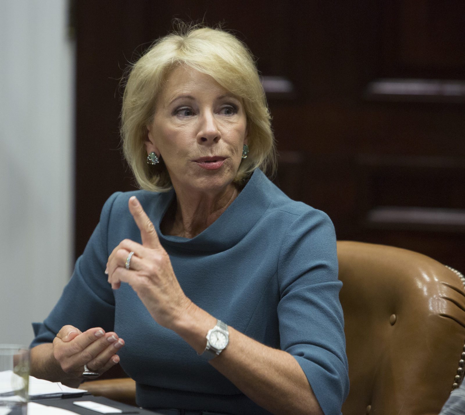 Education Secretary Betsy DeVos is throwing out transgender bathroom complaints