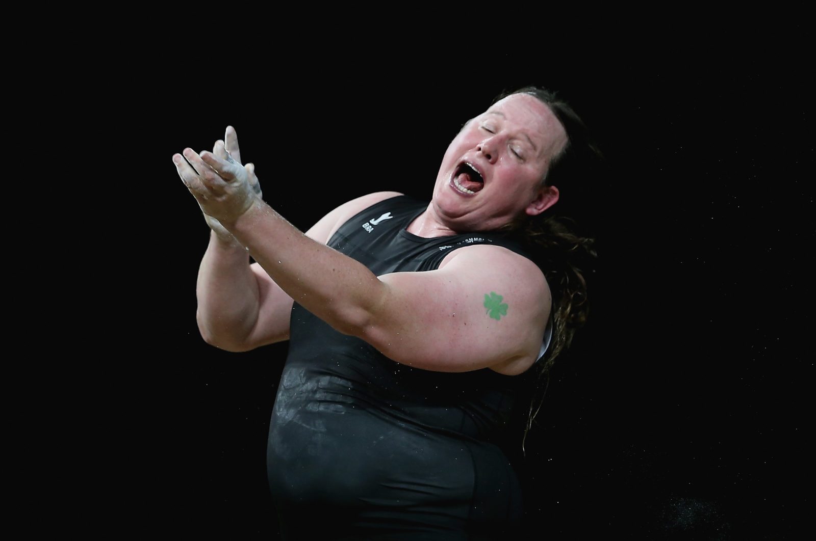 Transgender weightlifter Laurel Hubbard denied gold medal by horrendous injury