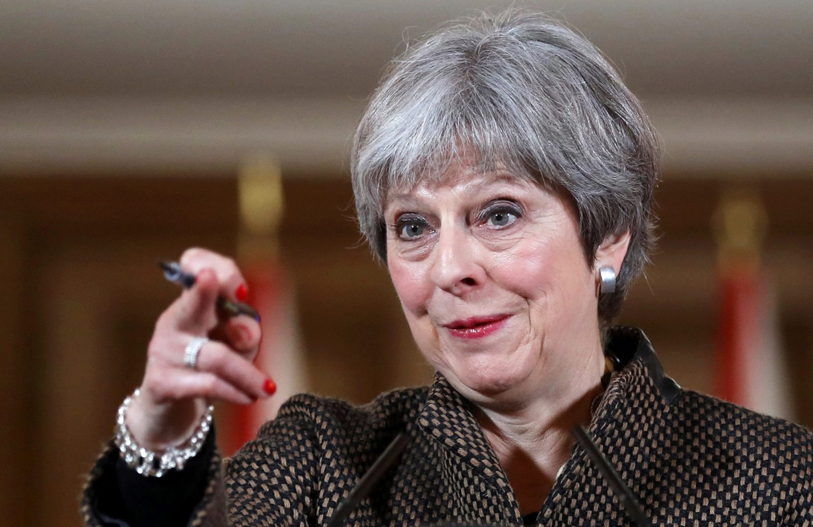 Nigerian newspaper column claims Theresa May is a lesbian after LGBT rights intervention