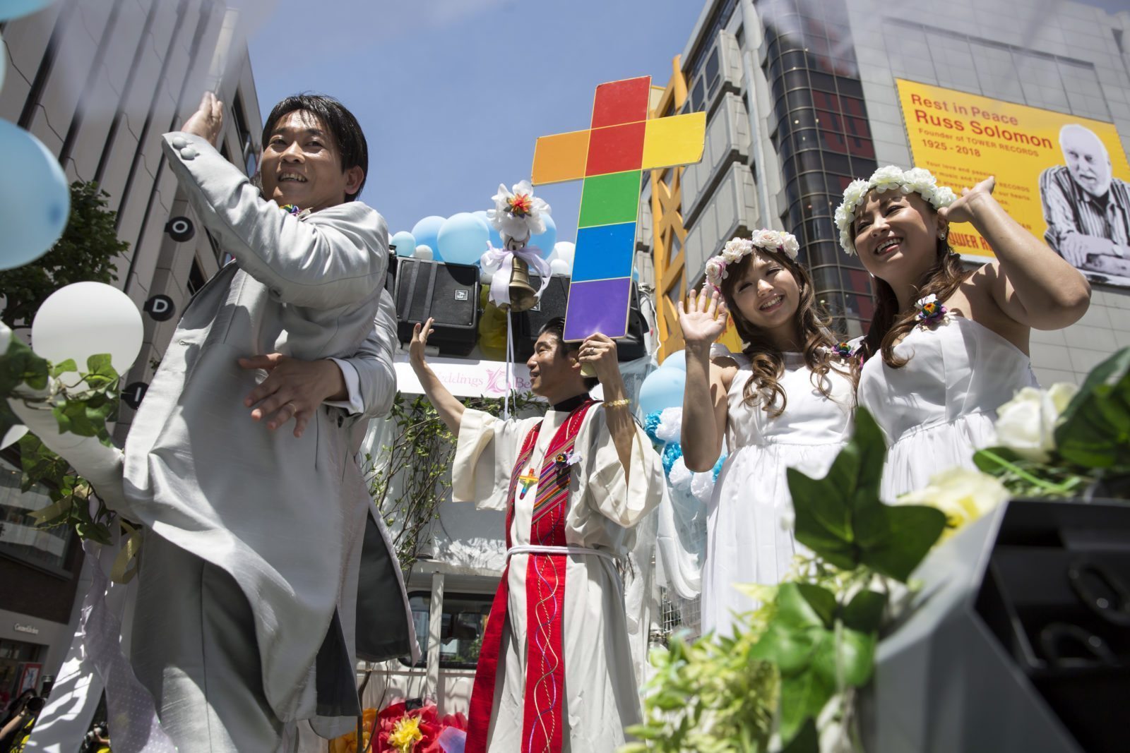 Photos: LGBT people march for 'Love and Equality' at Tokyo Rainbow Pride 2018