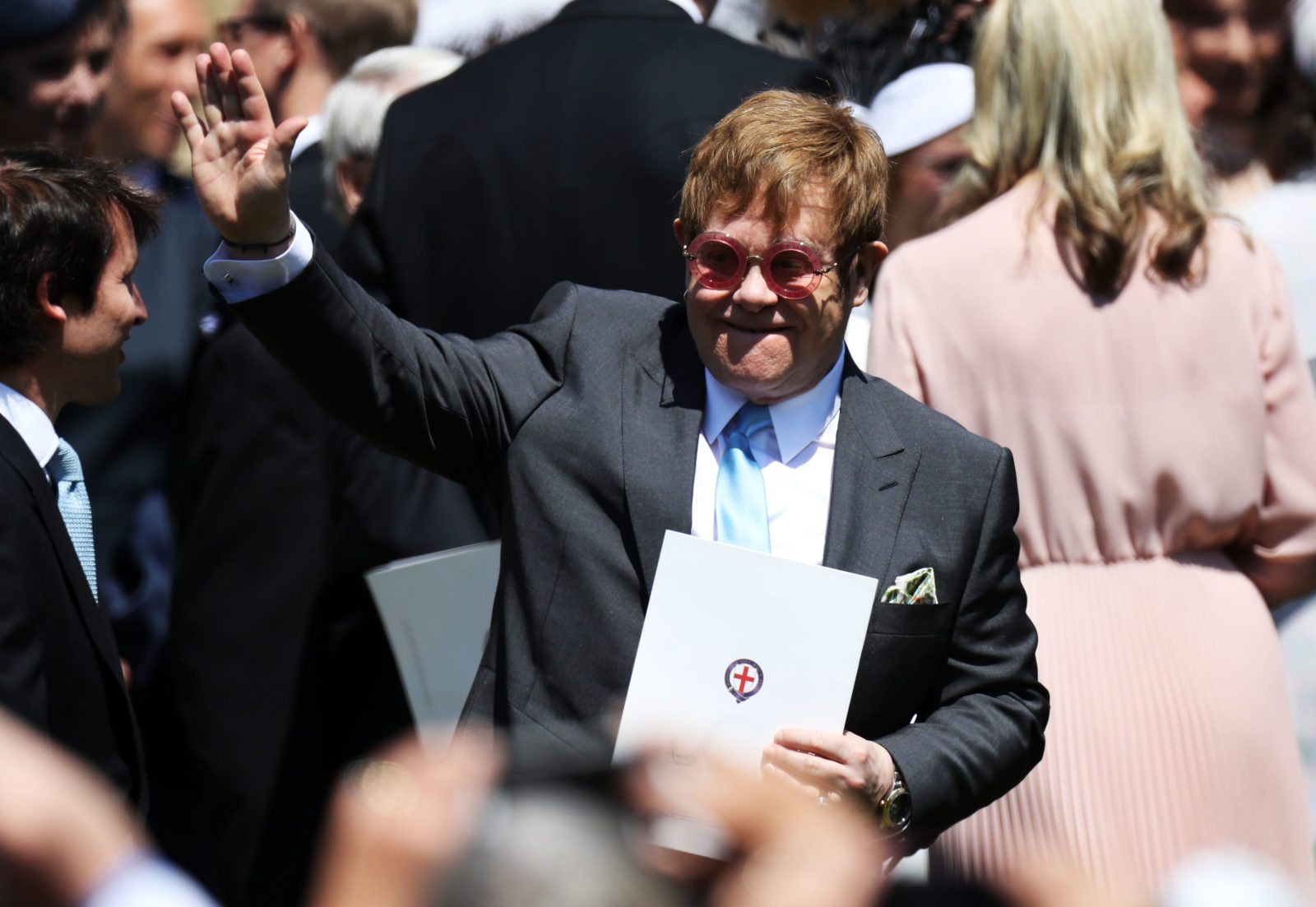 Royal Wedding: Sir Elton John performs classic song from 'The Lion King' at reception