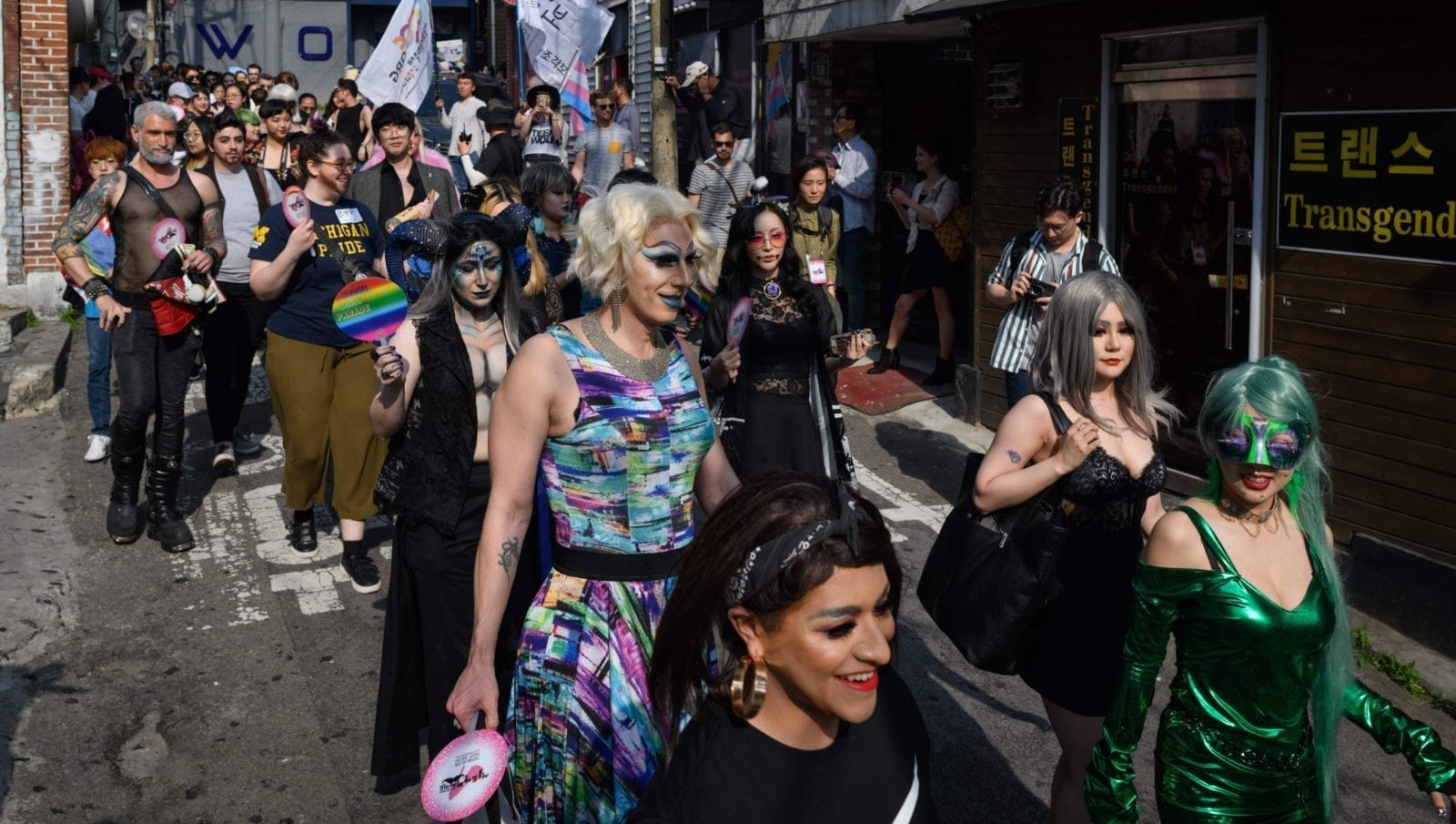 South Korea held its first ever drag queen parade - and it was incredible