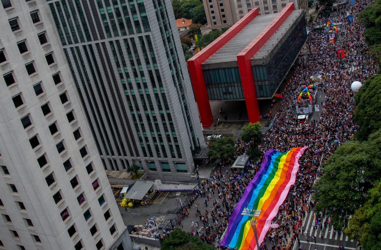 Photos: Three million people pack the streets for 'world's largest Pride' in São Paulo