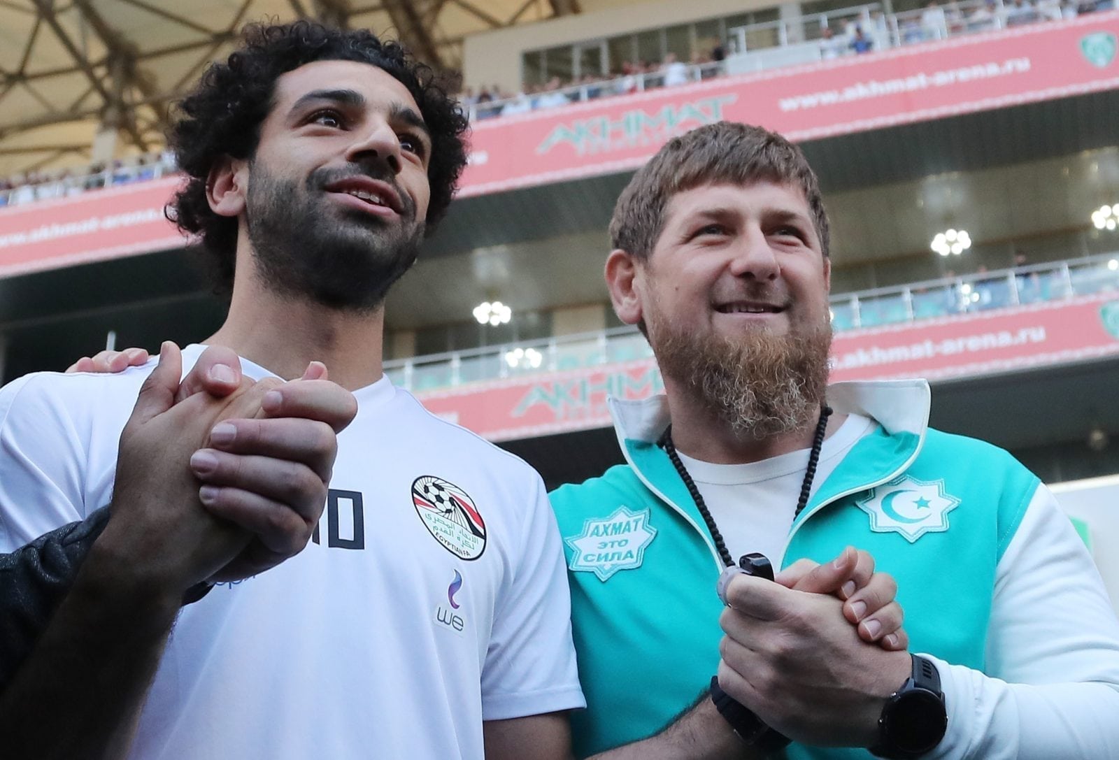 World Cup star Mohamed Salah sparks outrage by meeting 'gay purge' leader Ramzan Kadyrov