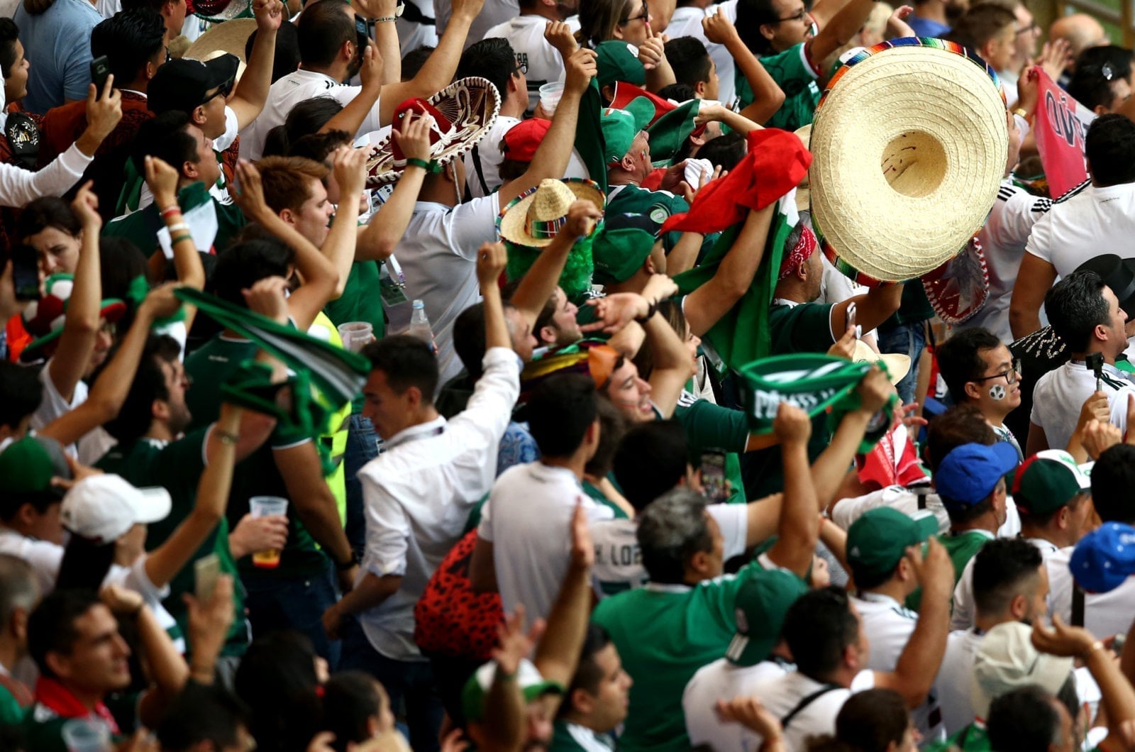 Mexico fans refrain from homophobic chants at World Cup match after team's pleas
