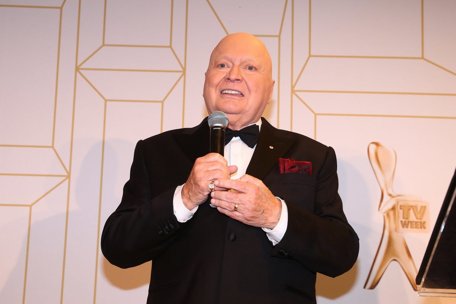 TV host Bert Newton faces anger after using homophobic slur at Logie Awards