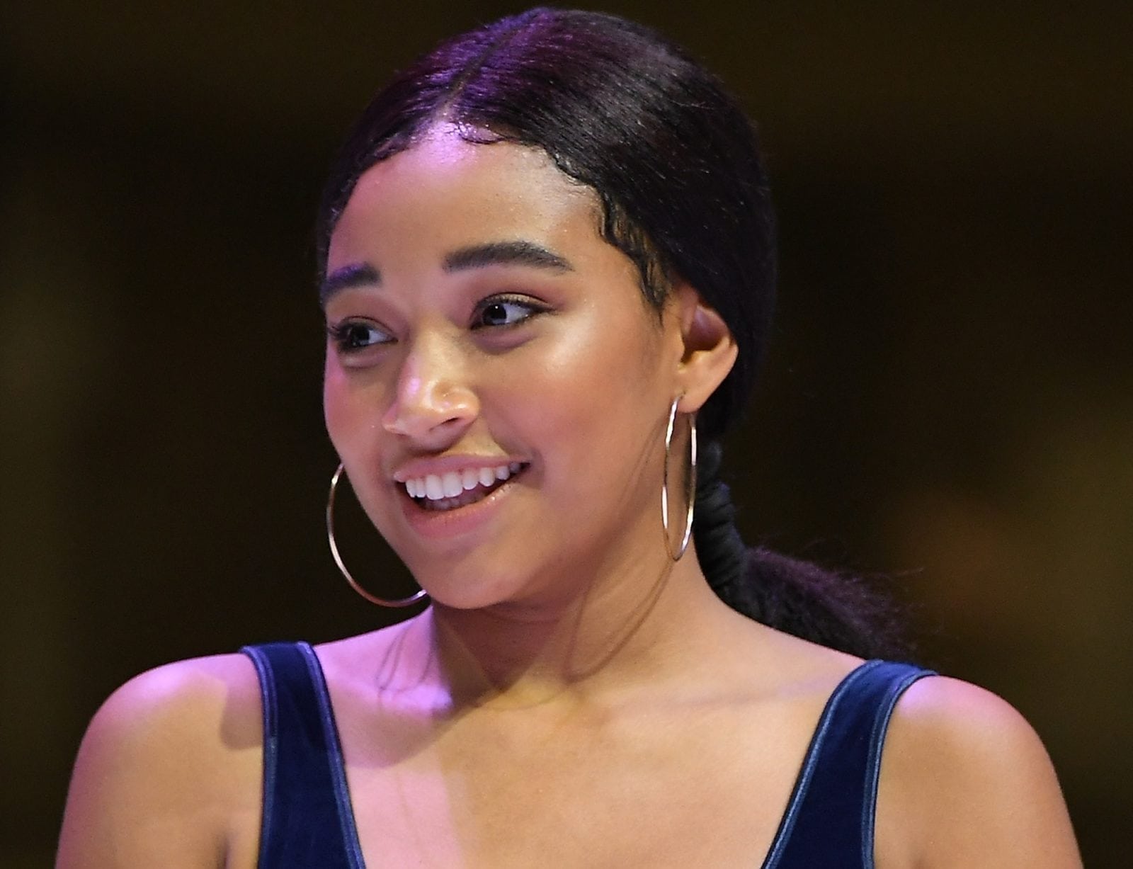 Amandla Stenberg says 'f**k yes' to playing a gay superhero