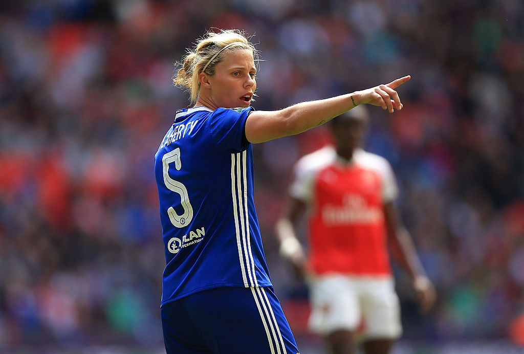 Lesbian footballer Gilly Flaherty opens up about sexuality