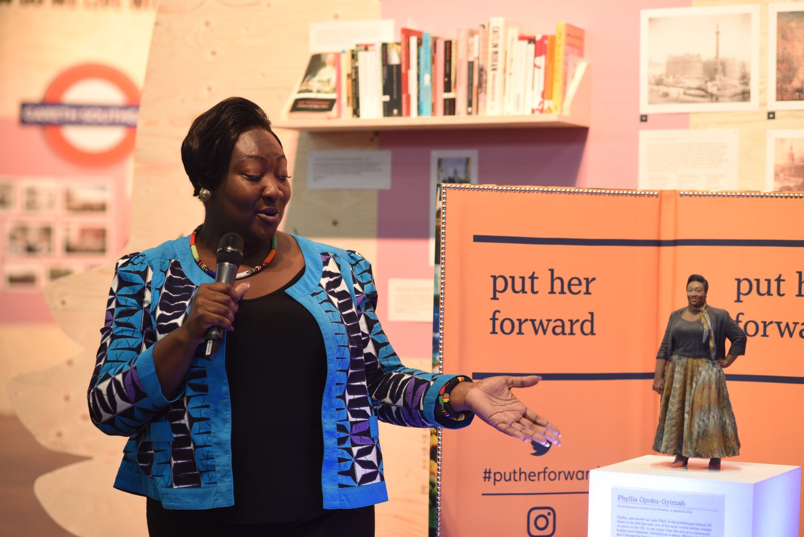 UK Black Pride founder Lady Phyll honoured with statue