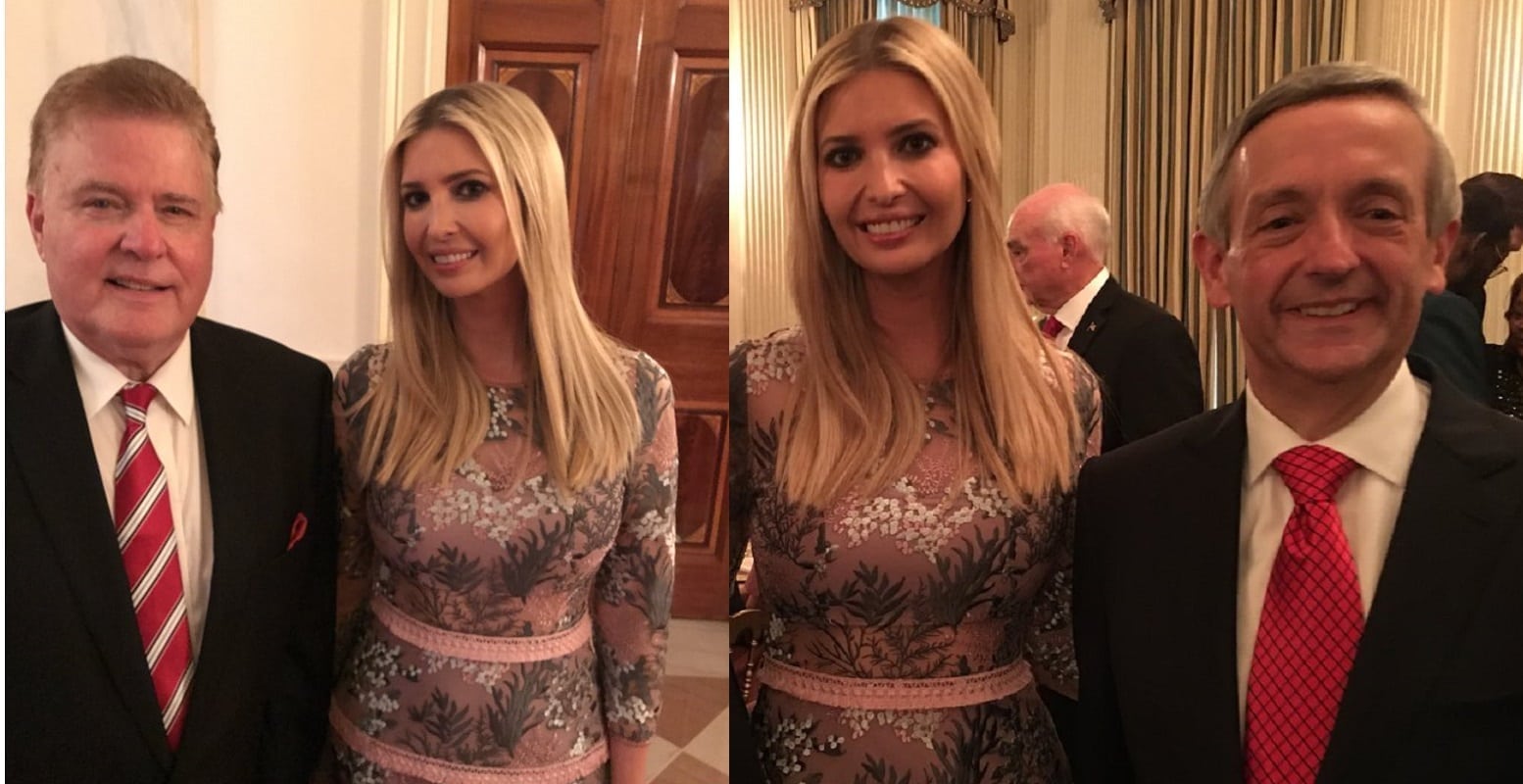 Ivanka Trump slammed for selfie with pastor who claims gay people ‘molest children’