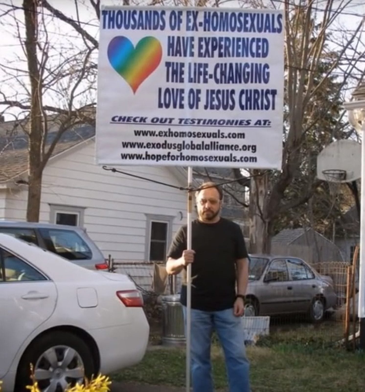 Gay 'cure' activists forgot to renew their web domain, so I bought it to point out it's bulls**t