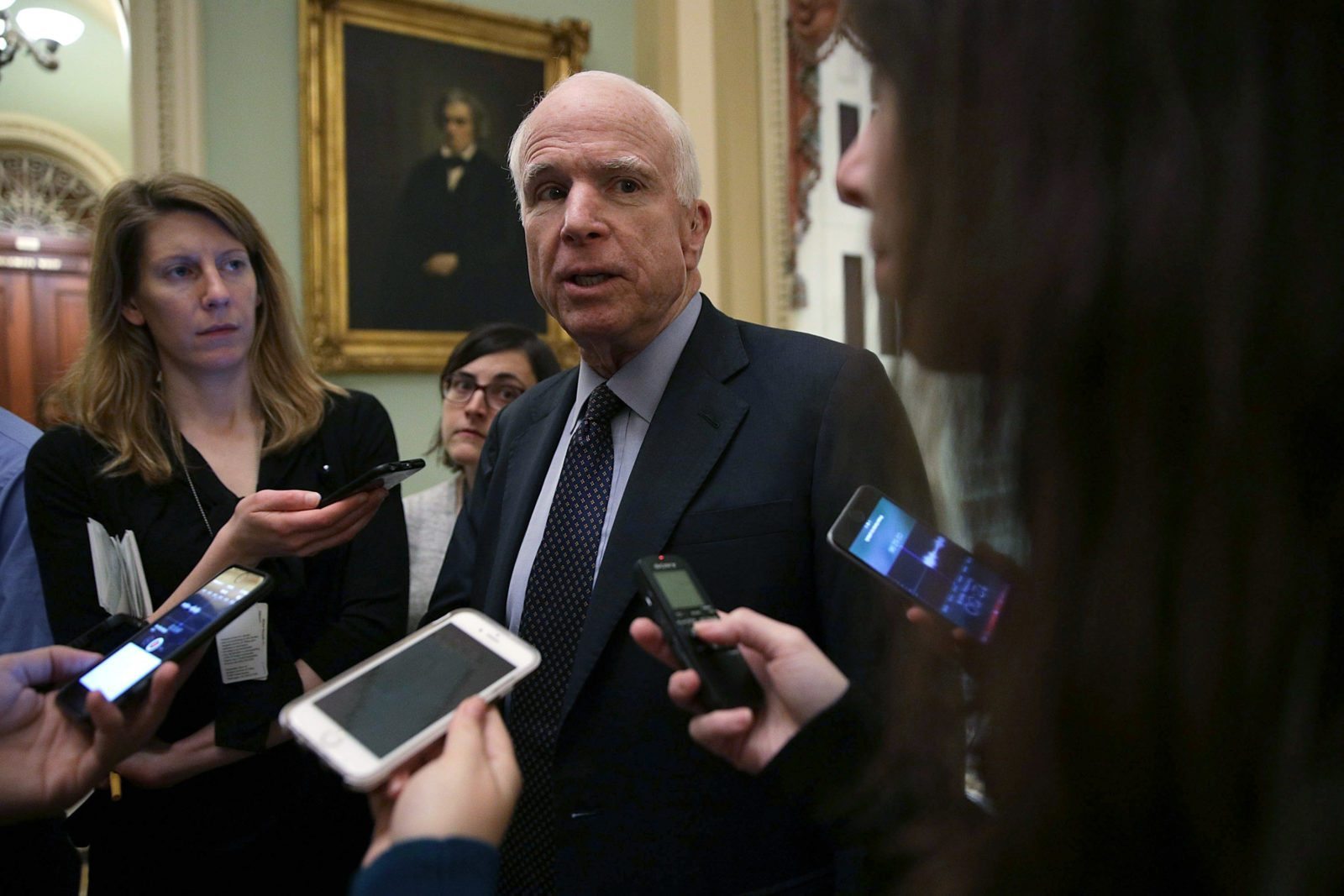 Senator John McCain backs fresh effort to block Trump transgender ban