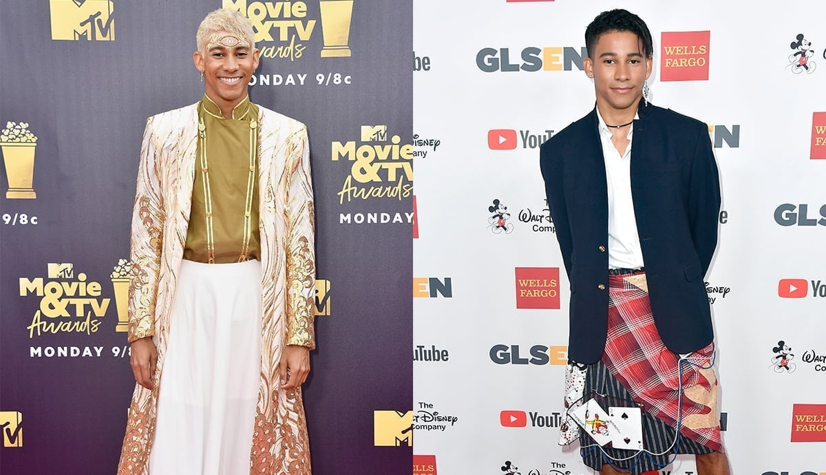 Keiynan Lonsdale clapped back at troll who told him to 'stop wearing dresses'
