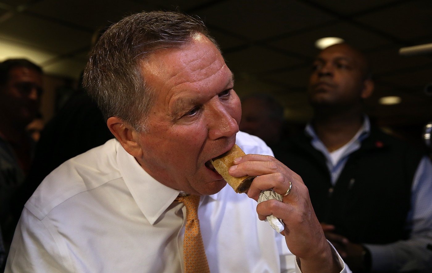 John Kasich admits people are 'probably' born gay