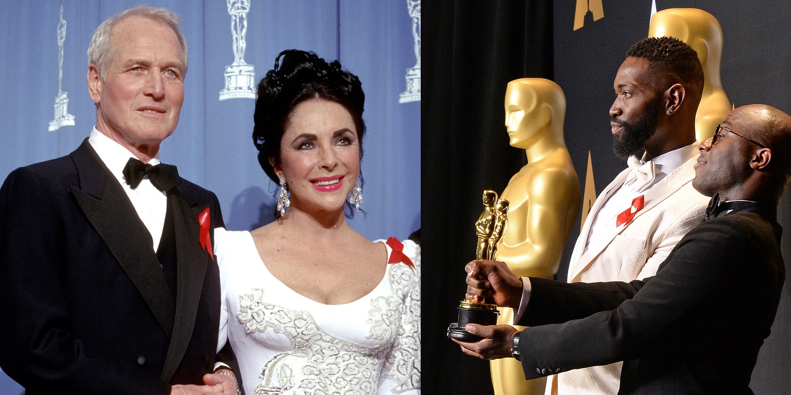 Elizabeth Taylor's original AIDS ribbon had a poignant return to the Oscars