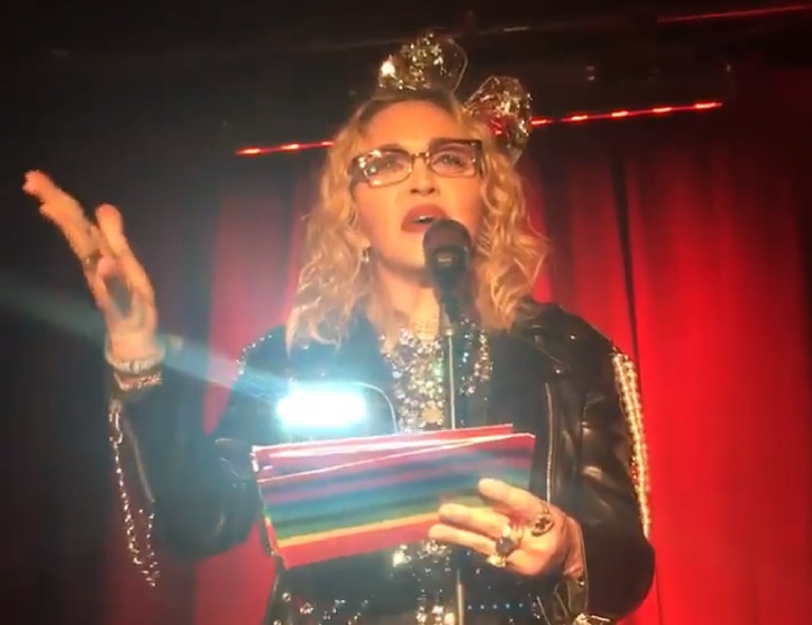 Madonna turned up at Stonewall Inn and gave rousing speech to ring in 2019