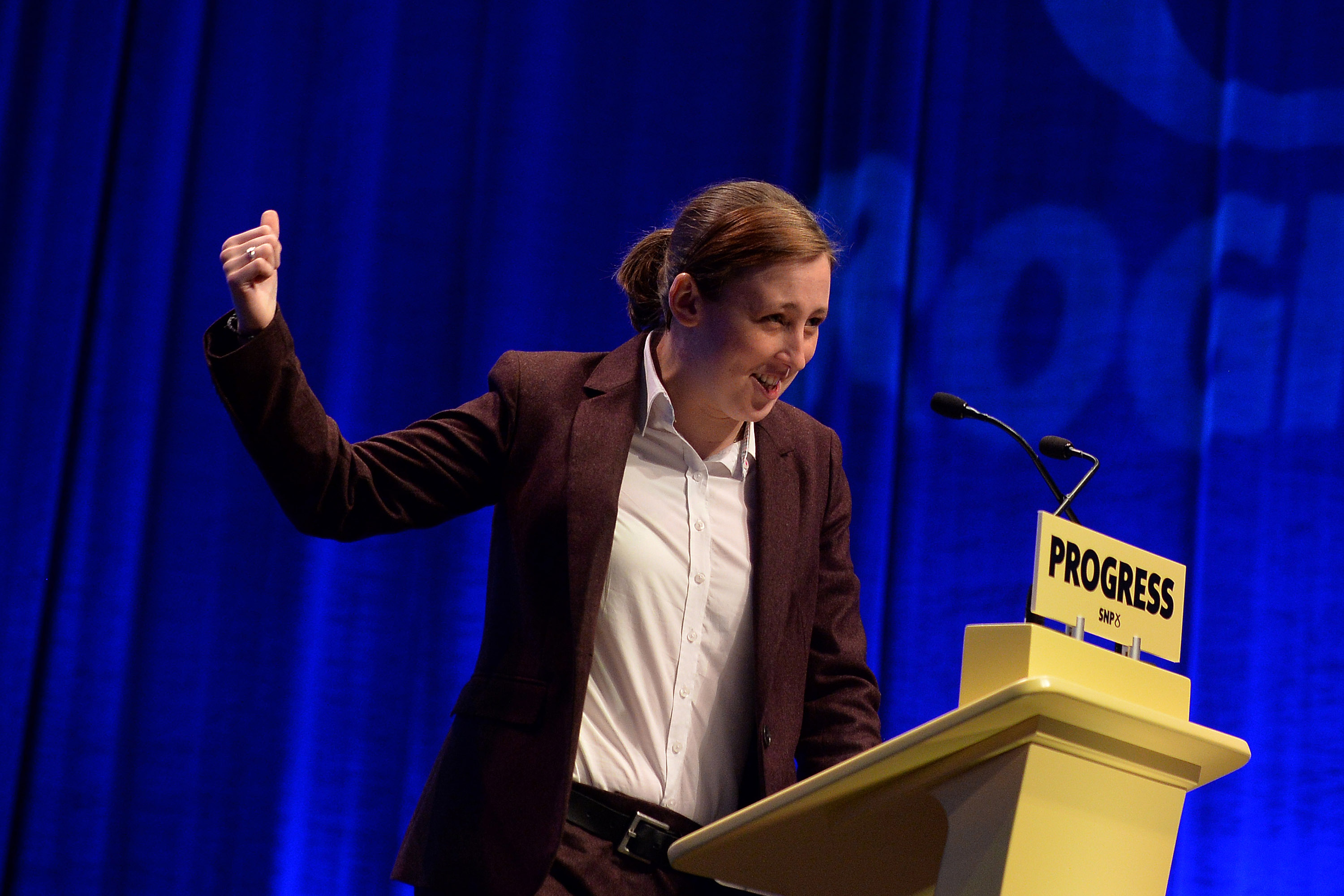 SNP's Mhairi Black has brilliant comeback for 'lesbian' tweet