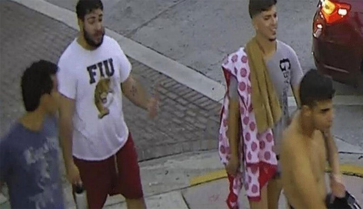 Four men who allegedly attacked gay couple at Miami Pride charged with hate crime