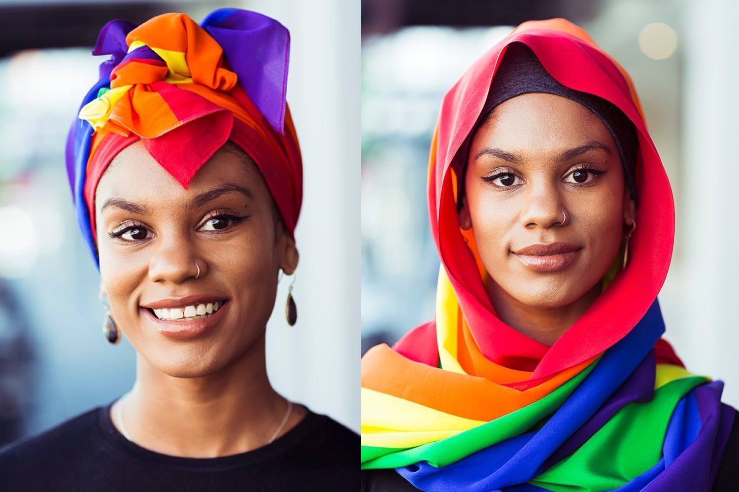 Sydney Mardi Gras: Muslim owned fashion company showcases LGBT pride hijab