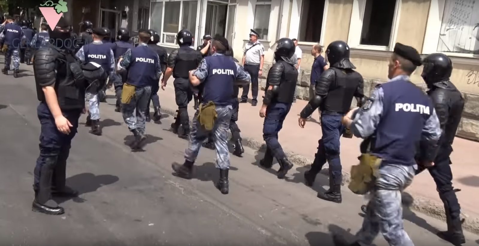Police in Moldova use tear gas on anti-LGBT protesters trying to disrupt Pride march