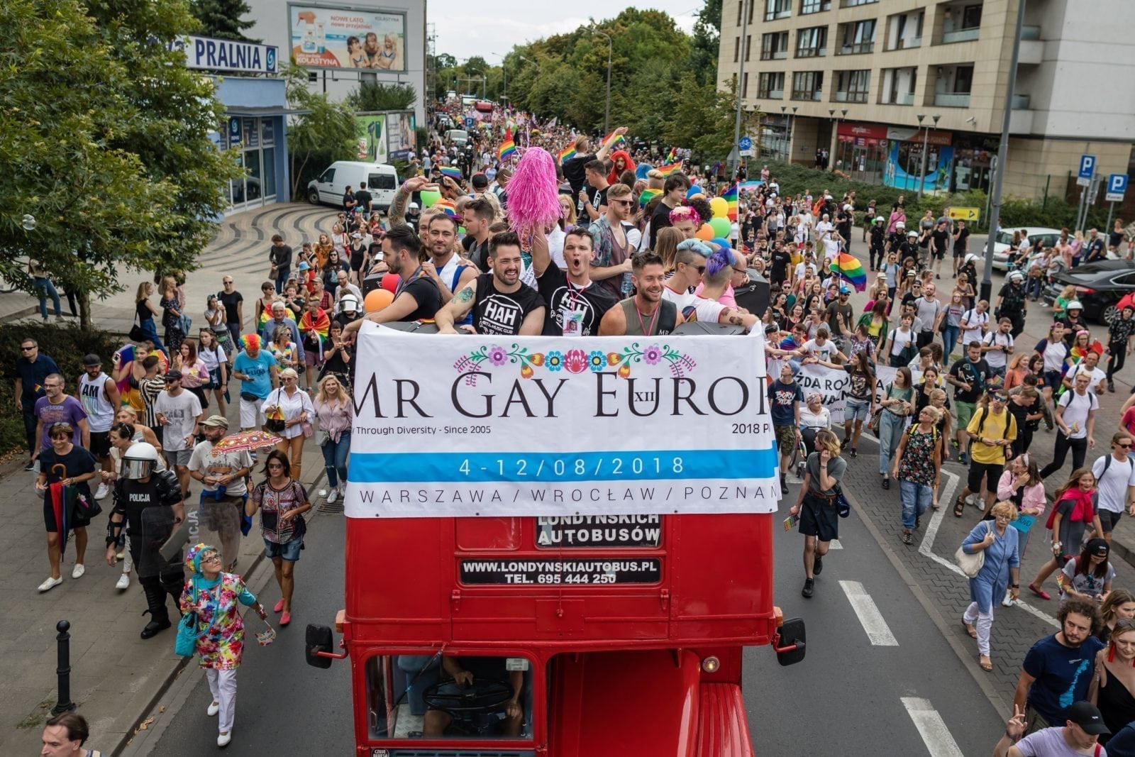 Mr Gay Europe crowned in Poland amid protests