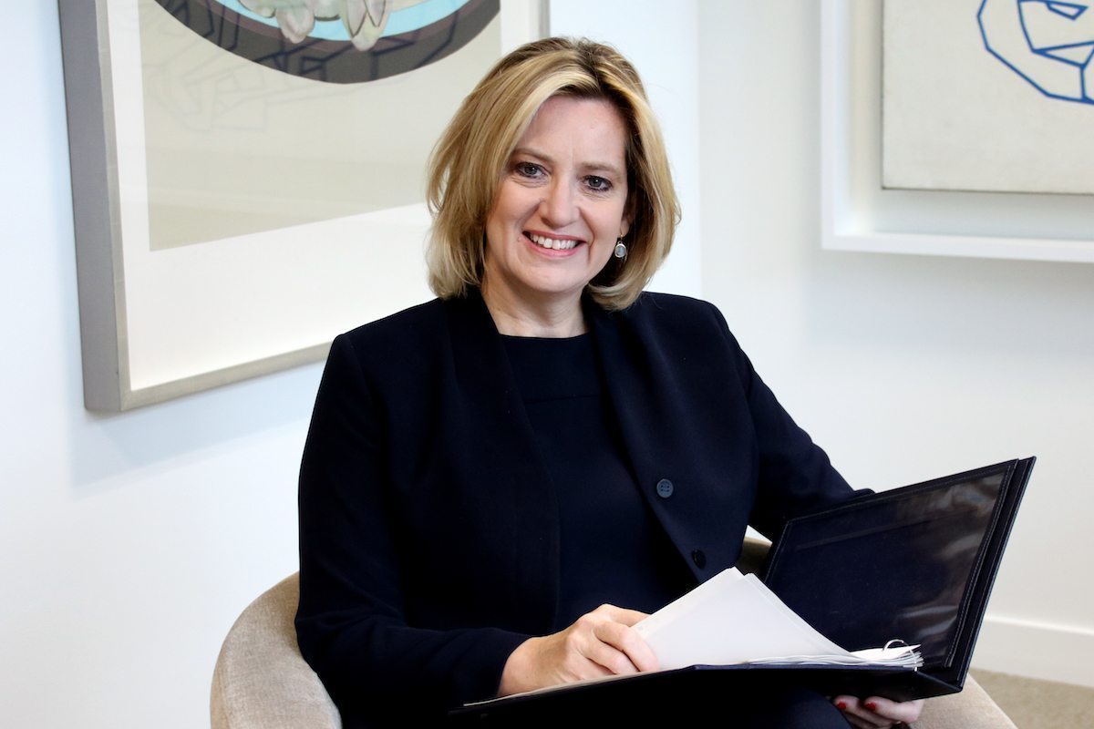 Home Secretary Amber Rudd: It's vital we improve lives of LGBT people in UK and Commonwealth (Exclusive)