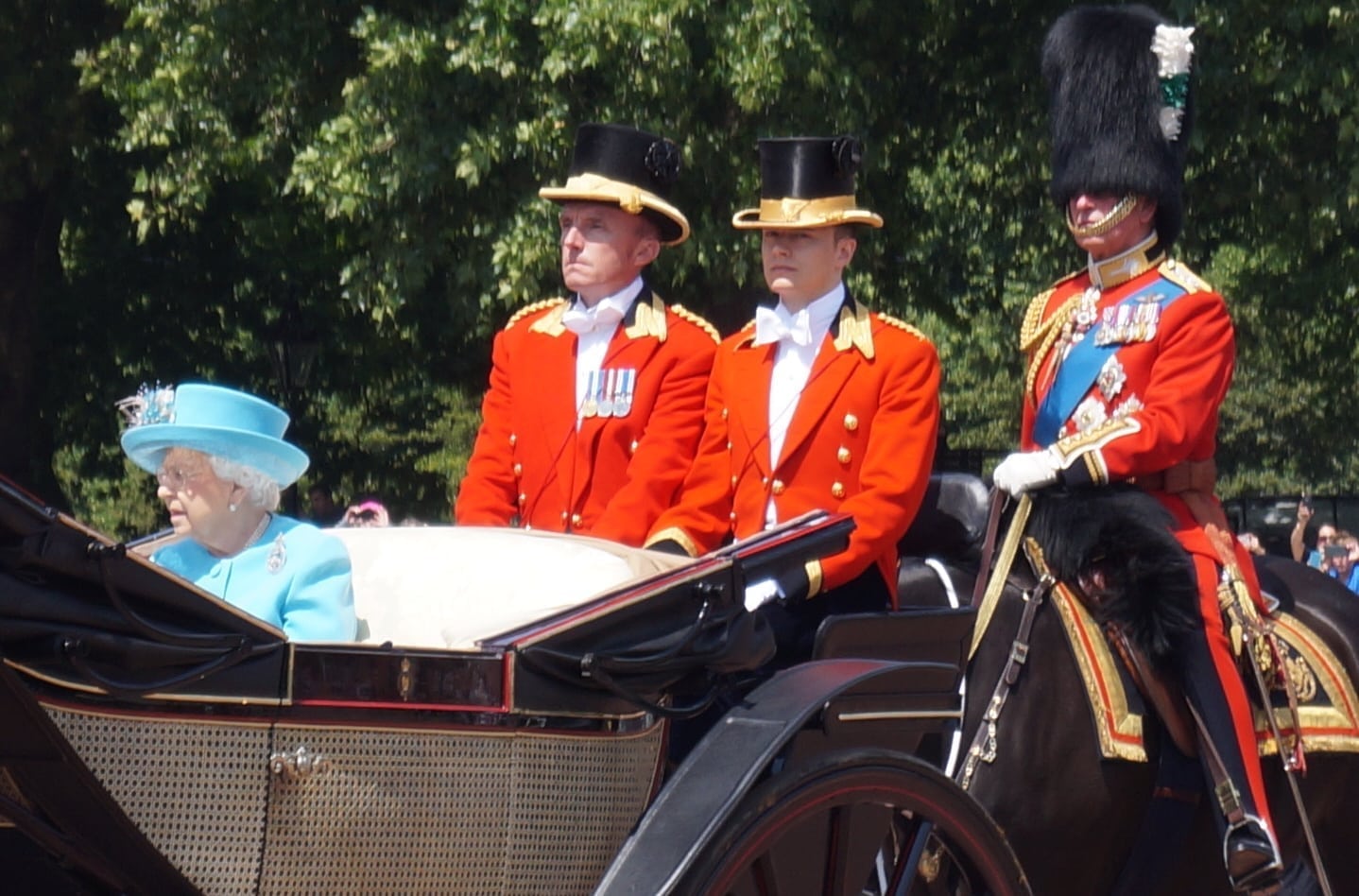 Openly gay Queen's footman makes his first official appearance