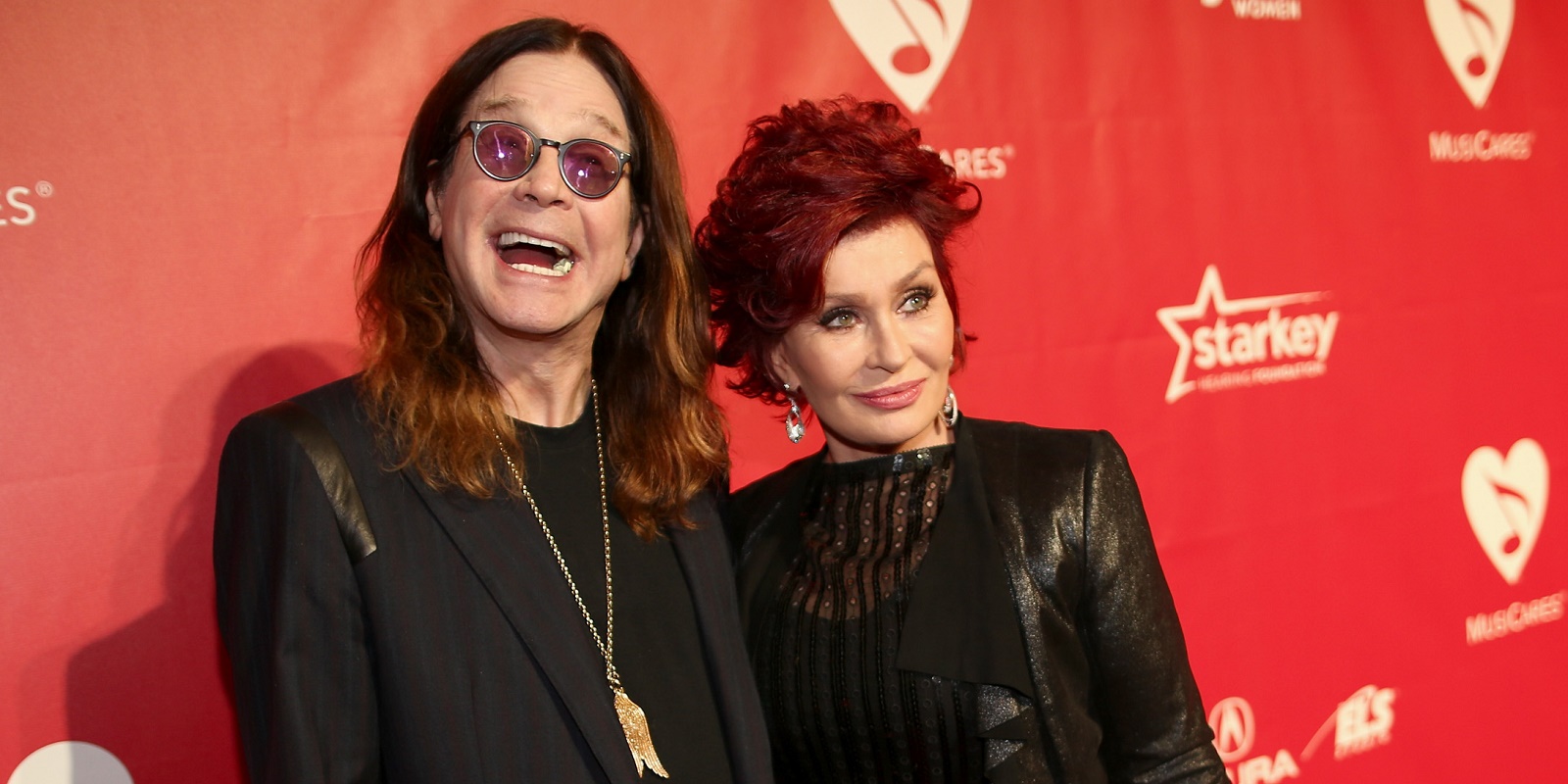 Ozzy Osborne once went out wearing Sharon's dress after she confiscated all his clothes