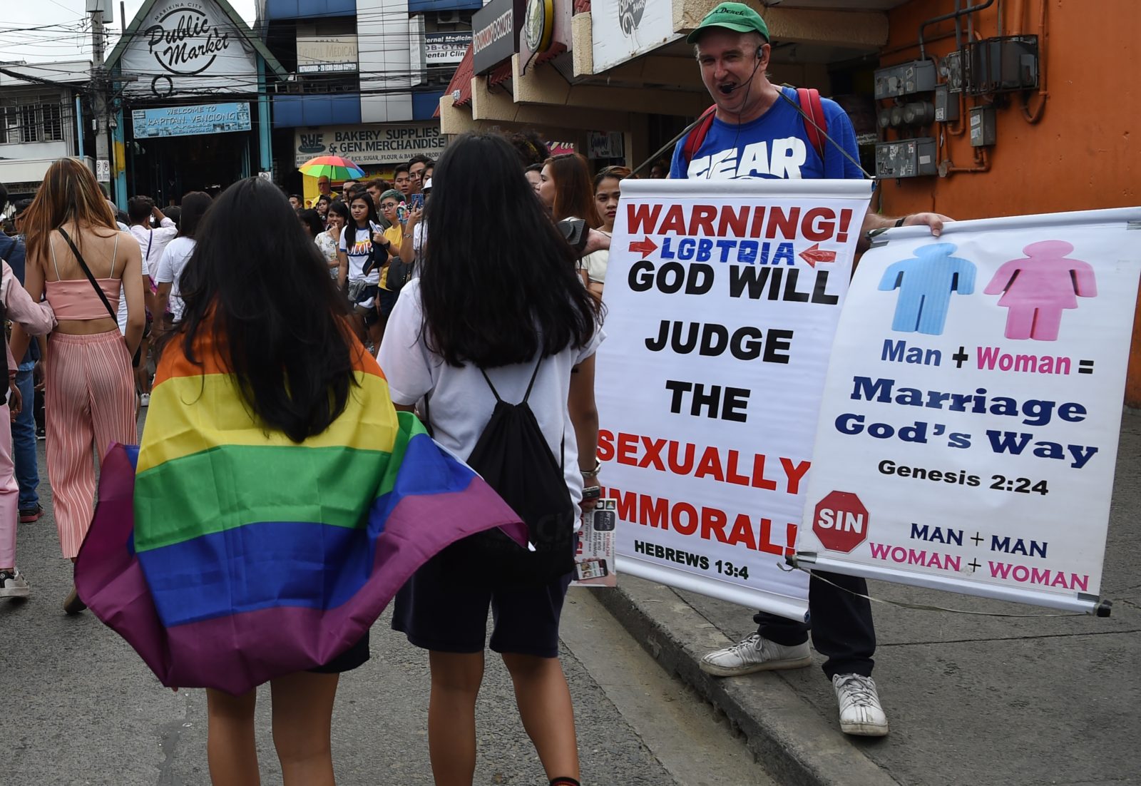 Trans woman in Philippines told ‘boys not allowed' by metro guards