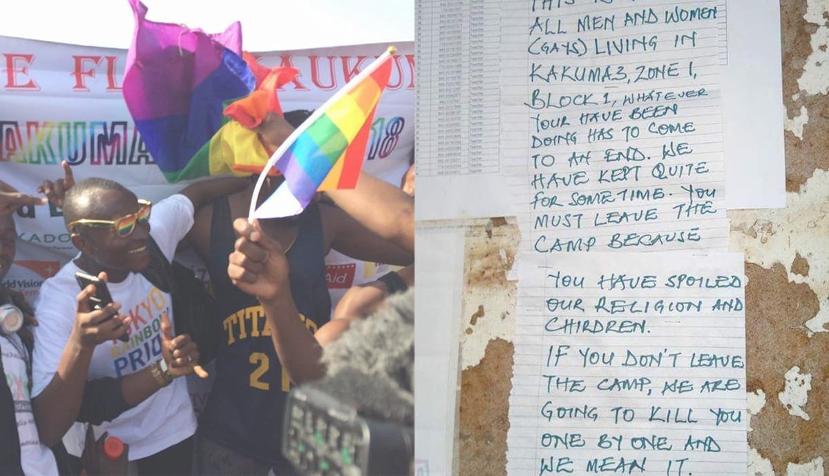 LGBT refugees attacked and threatened with death after holding Pride celebration in camp
