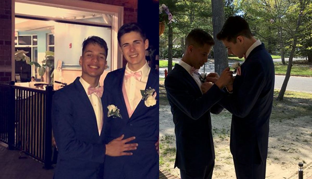 People thought this gay couple would be heckled after prom - but something beautiful happened instead
