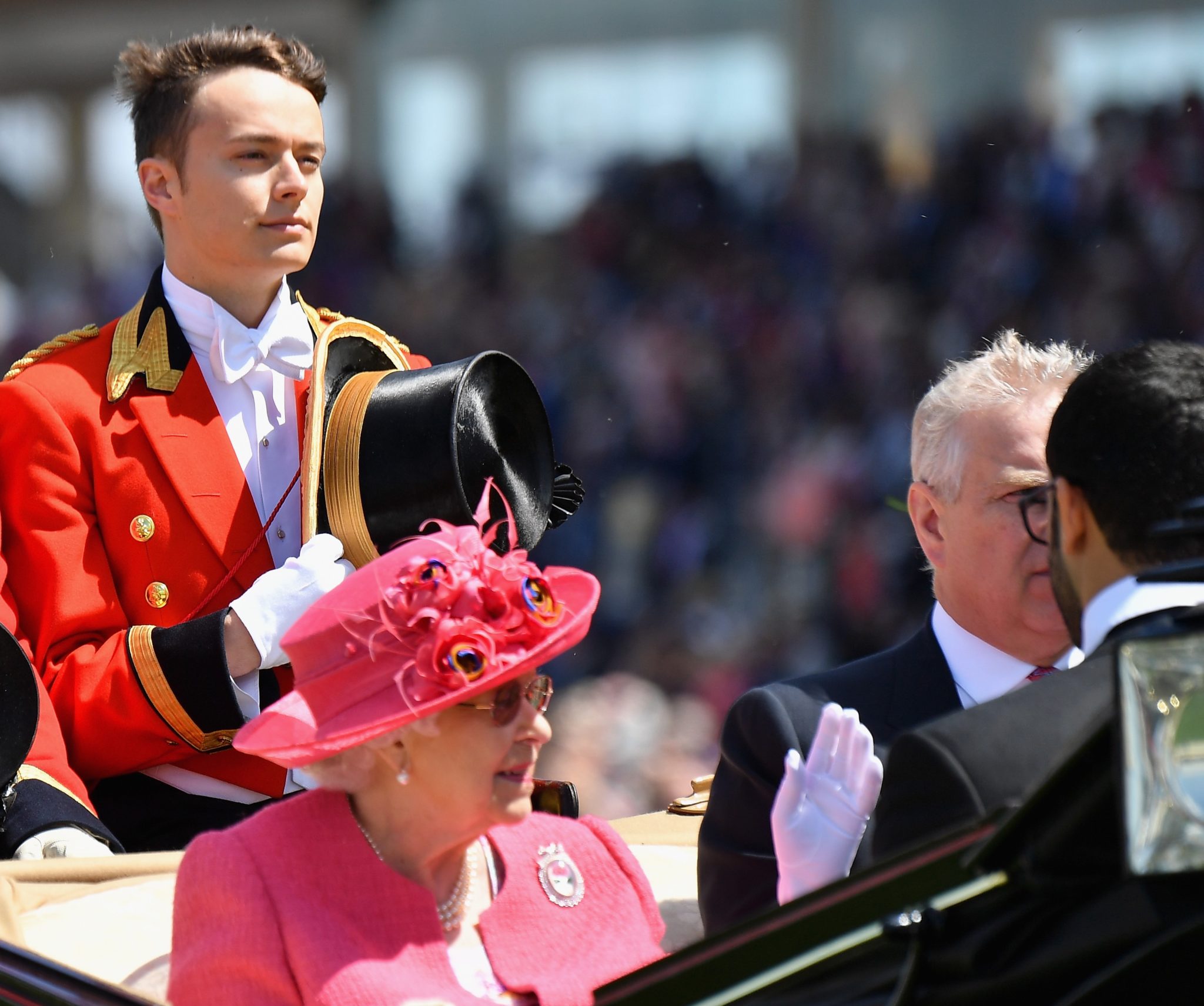 Queen's first openly gay footman reportedly demoted due to high public profile