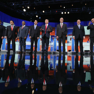 Four Presidential candidates sign pledge to void all gay marriages