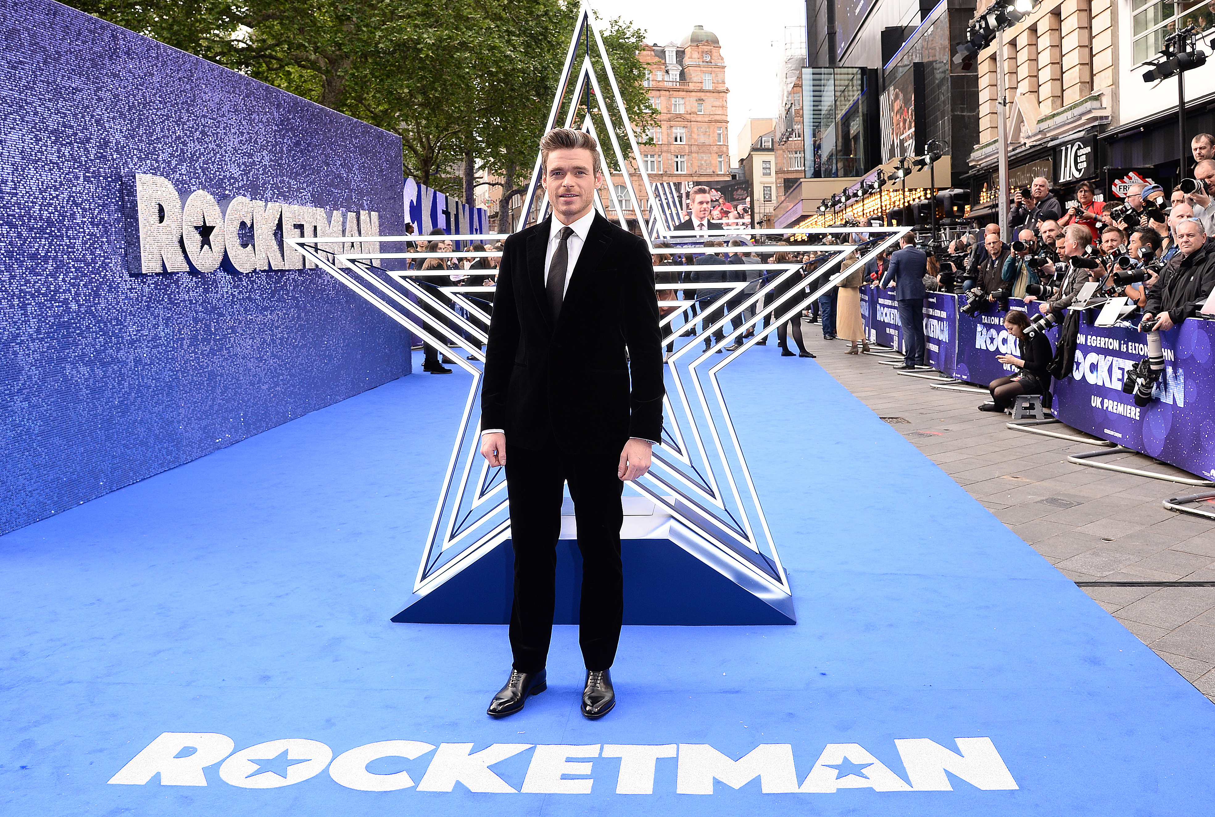 Rocketman star Richard Madden responds to Brandon Flynn rumours