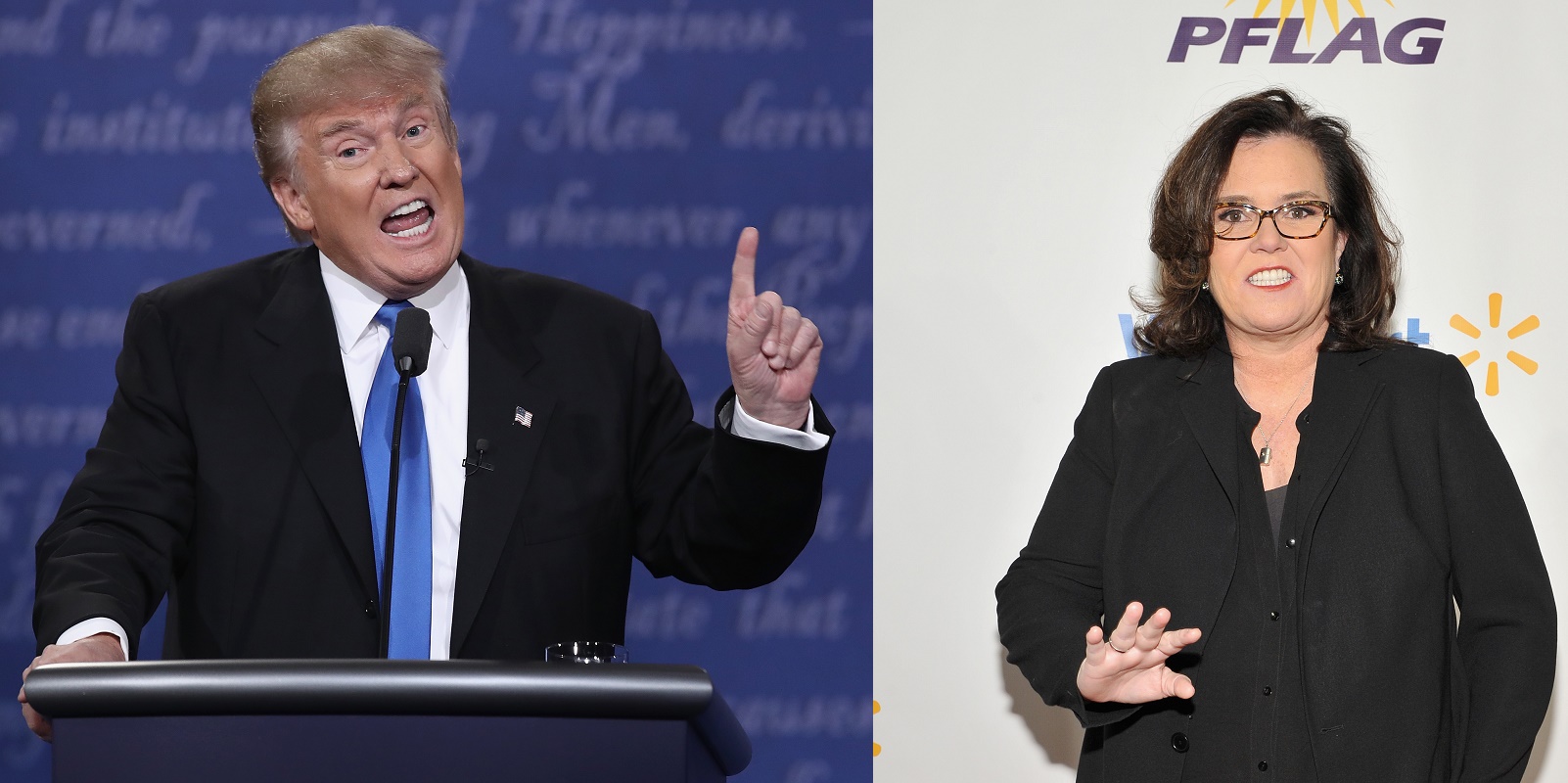 Donald Trump insists he was justified in calling Rosie O'Donnell a fat pig