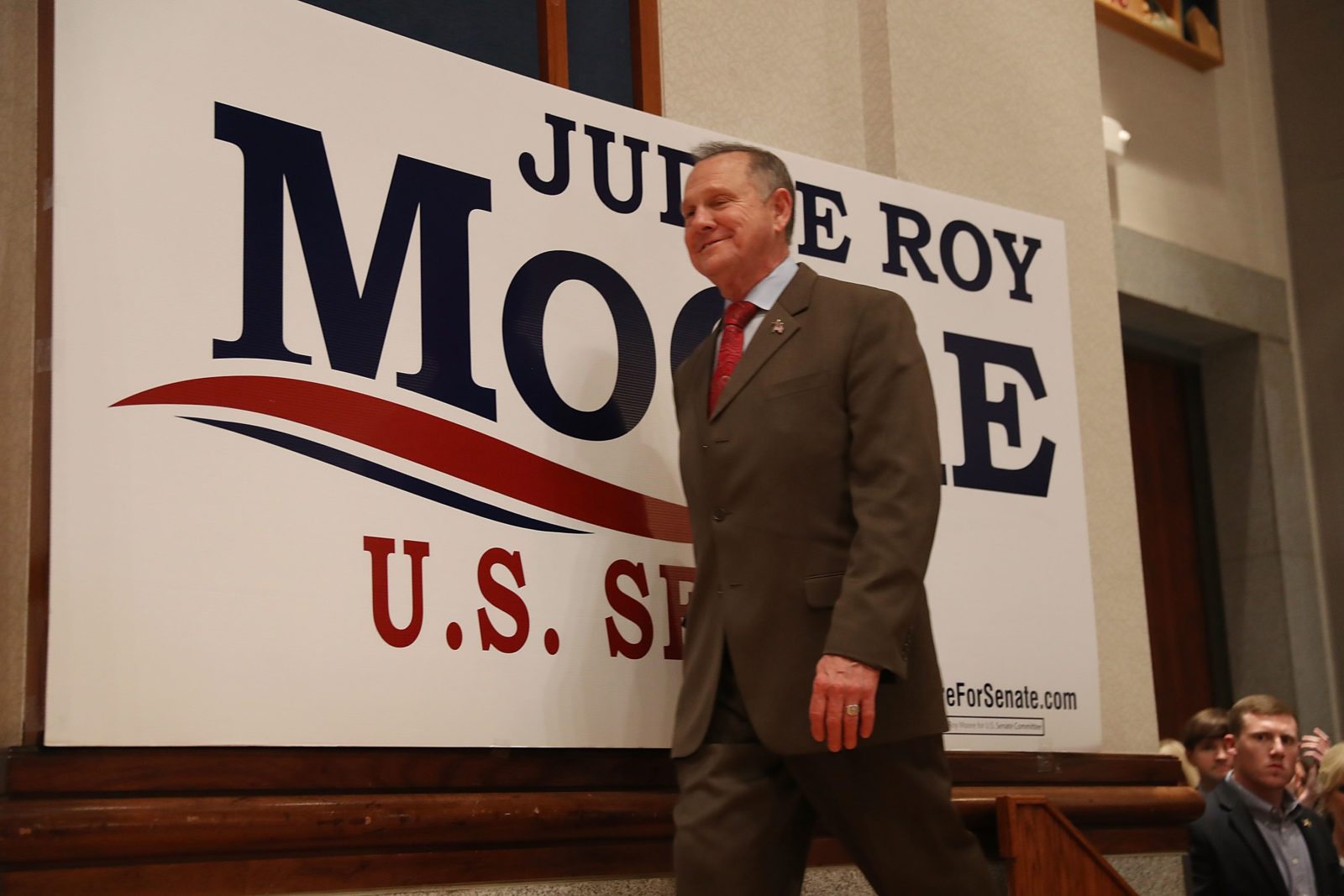 Disgraced homophobe Roy Moore demands a fresh election after losing Senate bid