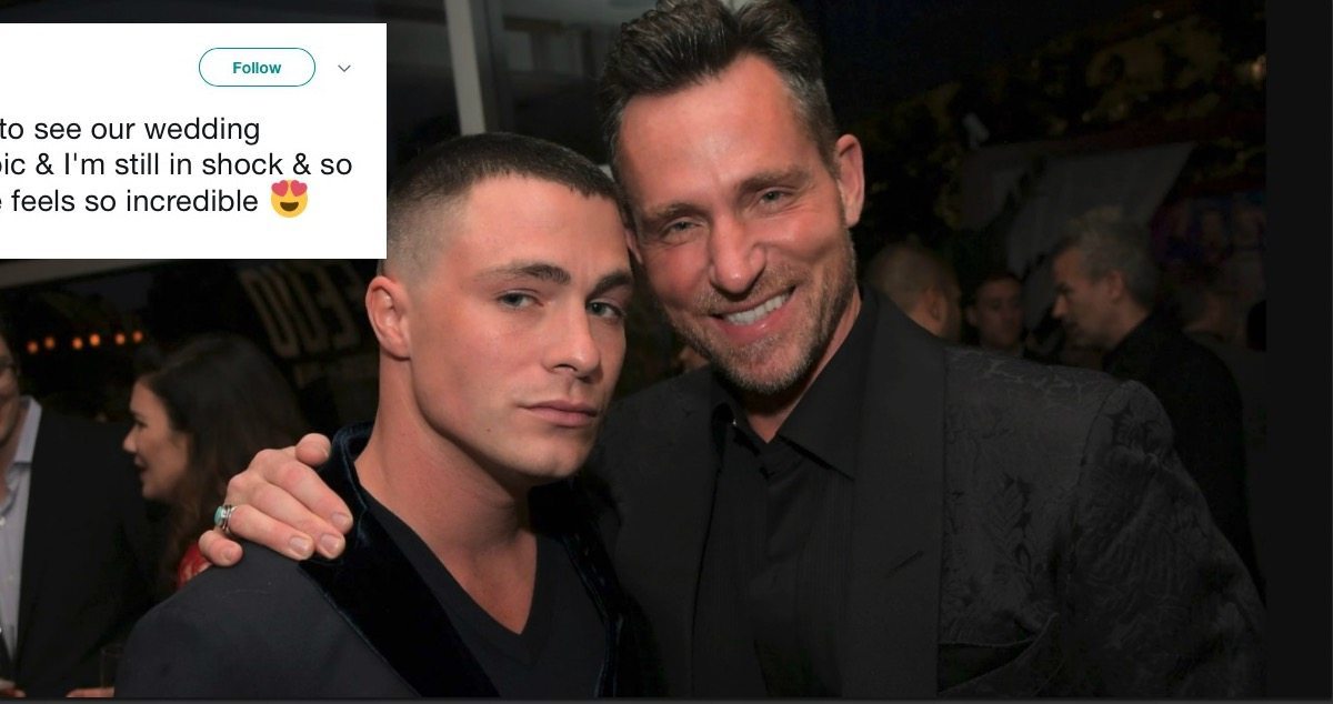 Colton Haynes reveals he's 'in shock' after his wedding to Jeff Leatham