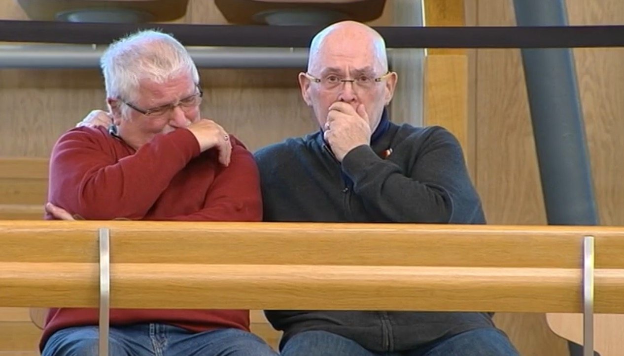 Man prosecuted for being gay breaks down as Nicola Sturgeon apologises