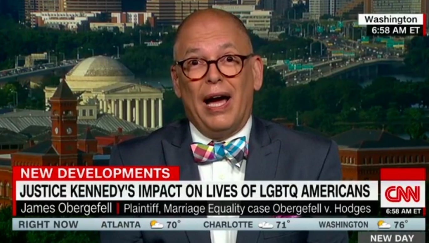 Trump could reverse same-sex marriage, says plaintiff who helped legalise it