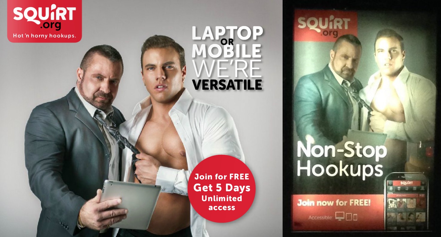 Gay hook-up ad banned by Cardiff council after residents complain it's 'disgusting'