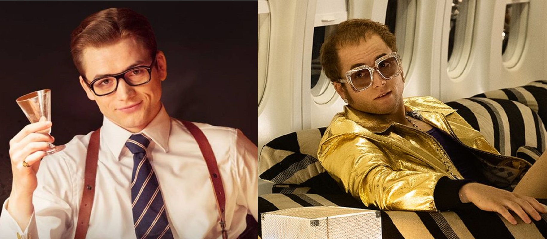 See Taron Egerton's stunning transformation for Elton John movie Rocketman
