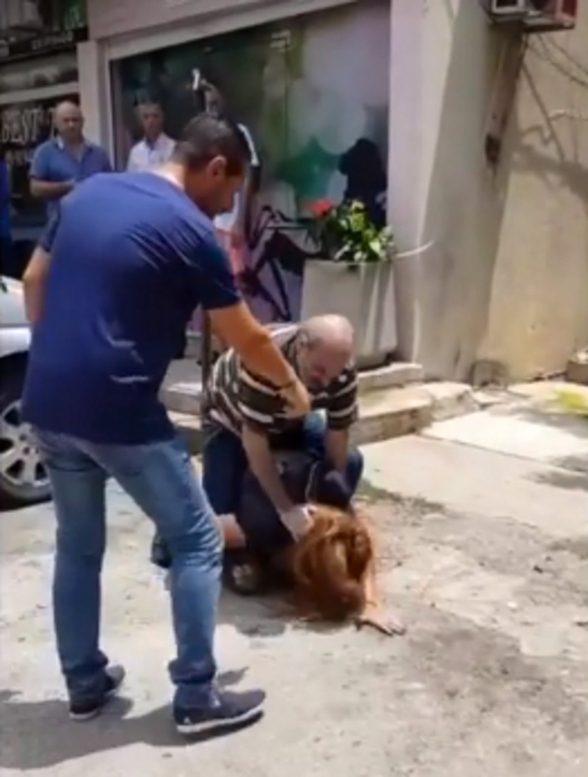 Horrifying video shows transgender woman attacked in broad daylight as bystanders do nothing