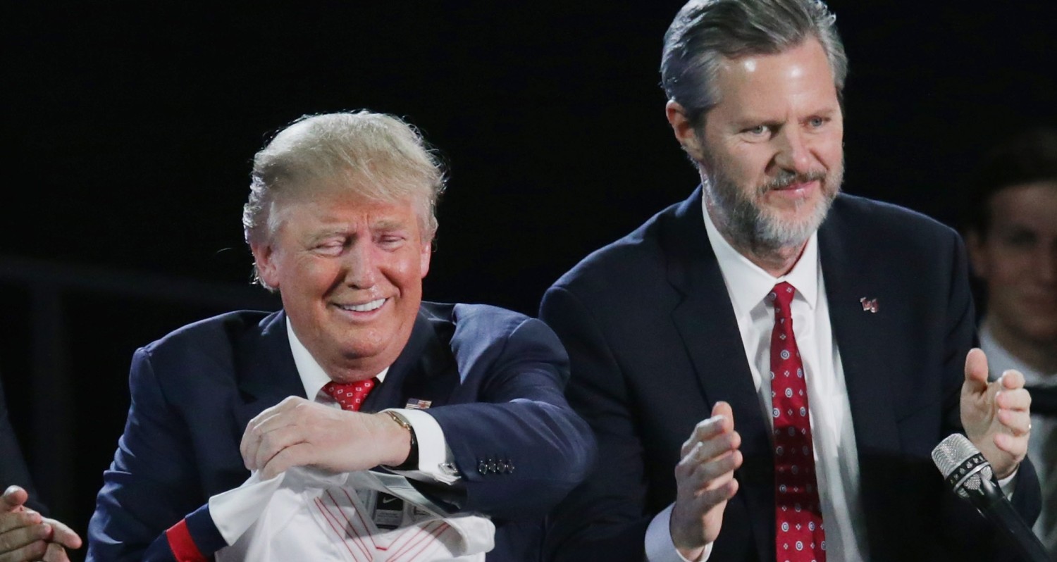 Trump endorsed by head of Christian university which bans gay sex