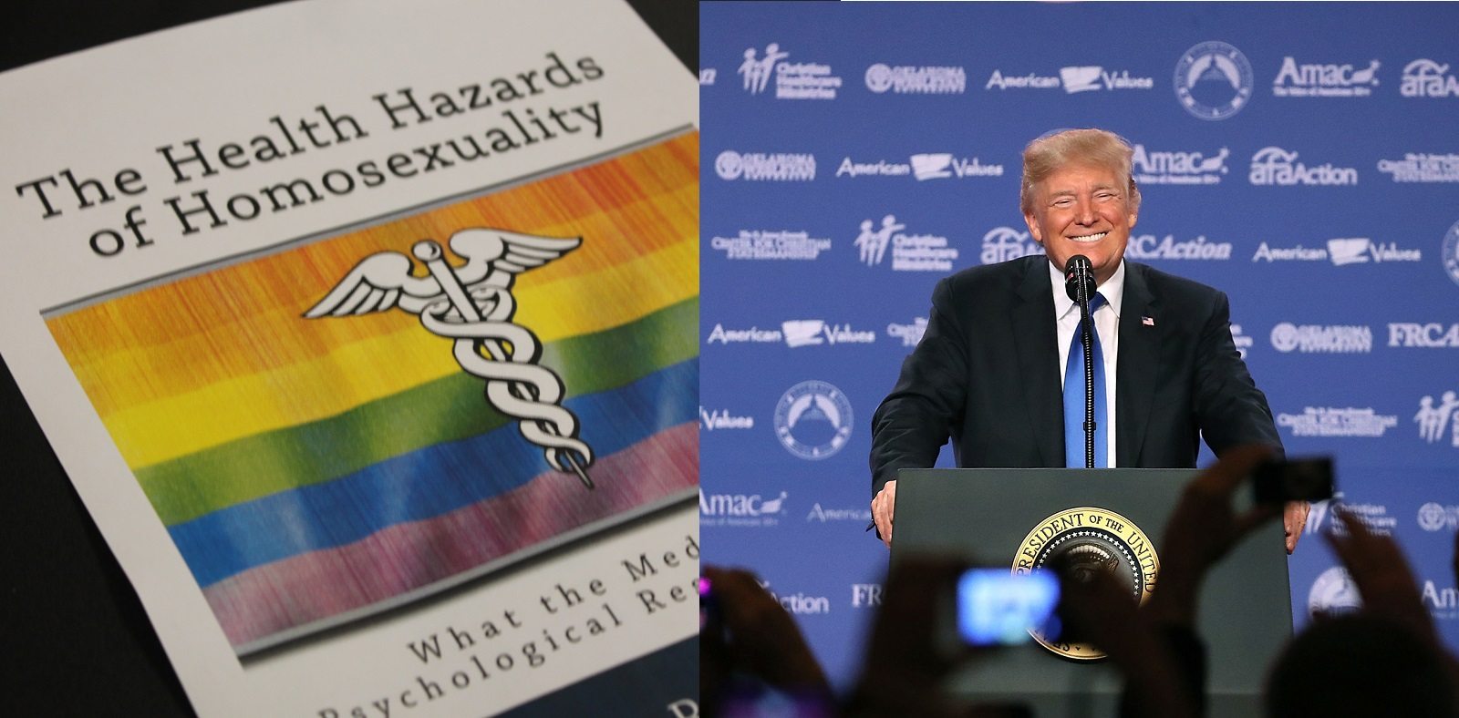 Hate group summit attended by Donald Trump warns about 'diseased' gay people